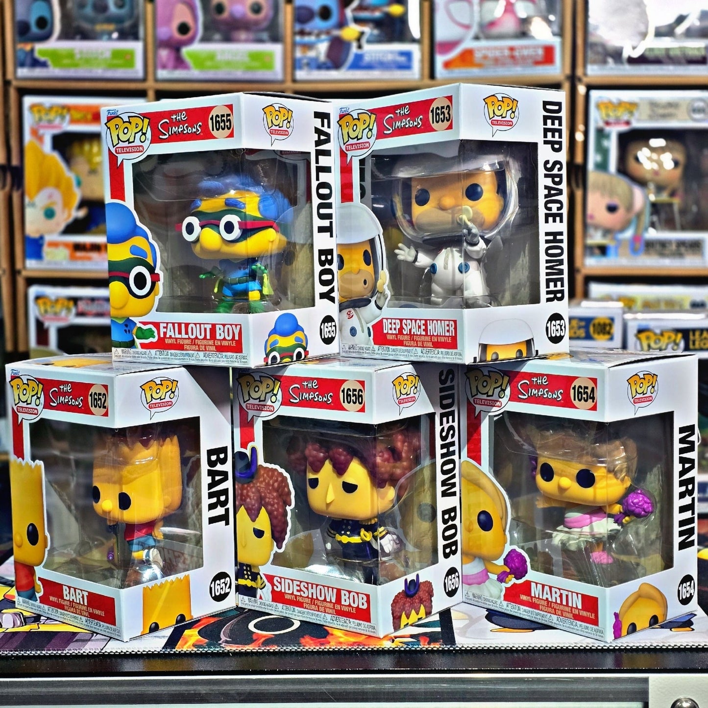 Set of 5 Funko Pop! Television | The Simpsons <2024>