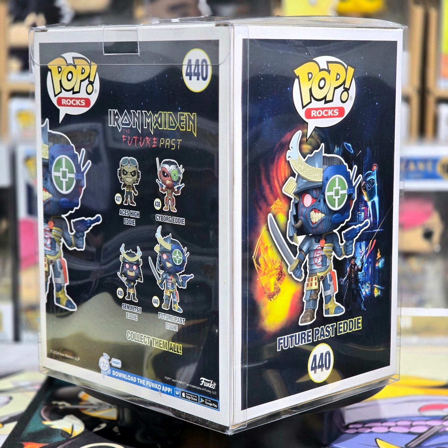 Funko POP! Rocks | FUTURE PAST EDDIE #440 Iron Maiden <2024>