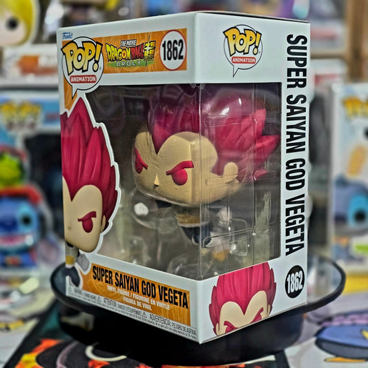Funko Pop! Animation | SUPER SAIYAN GOD VEGETA #1862 🐉 Dragon Ball Super : Broly 🐉 <2024>