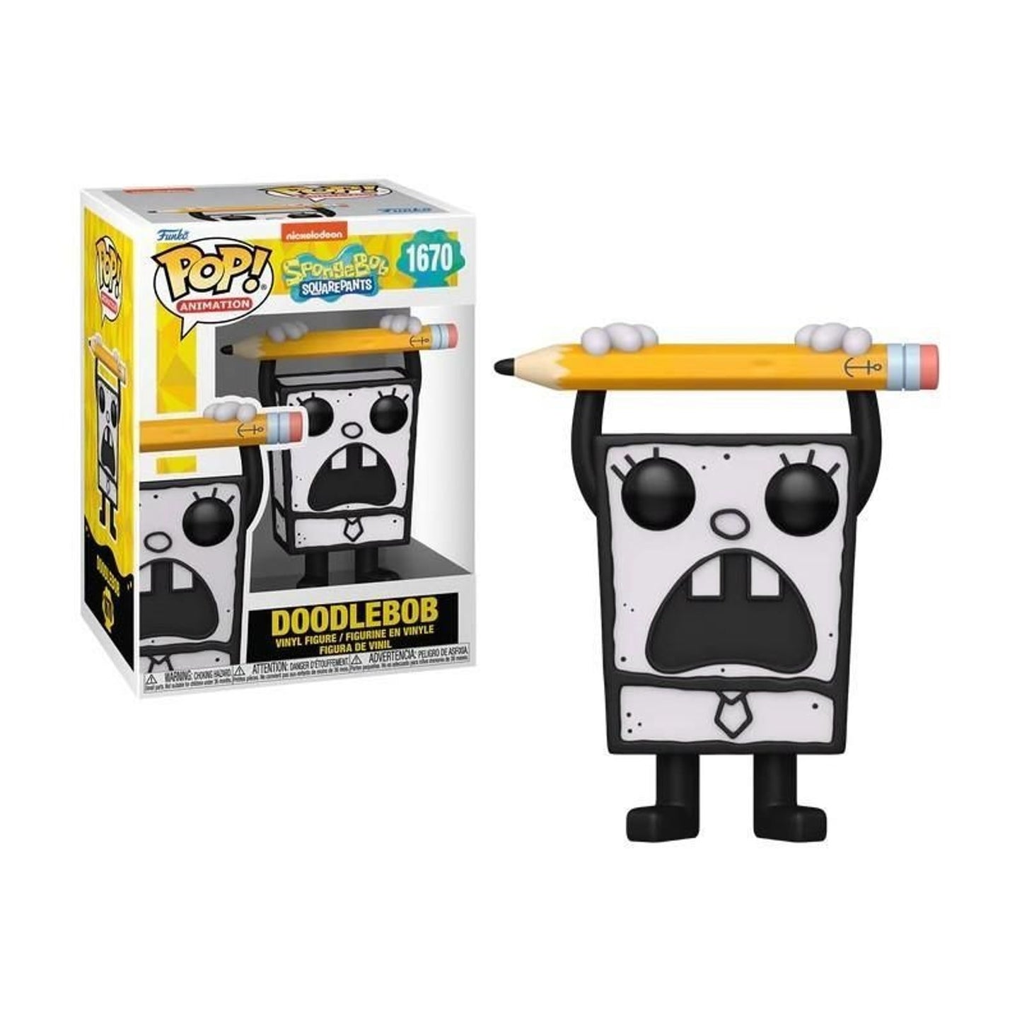 Funko Pop! Animation | DOODLEBOB #1670 SpongeBob SquarePants 25th Anniversary <2024>