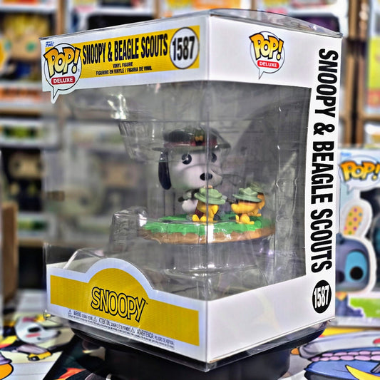 Funko Pop! Deluxe | SNOOPY #1587 Snoopy & Beagle Scouts <2024>
