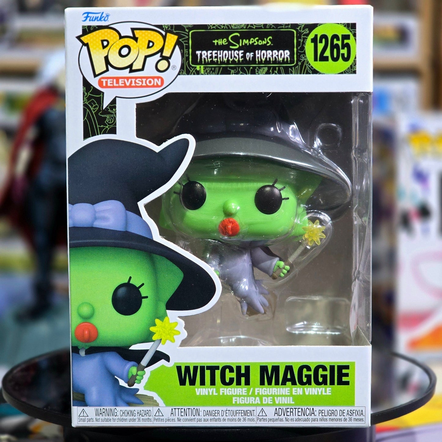 Funko POP! Television π₯ WITCH MAGGIE #1265 The Simpsons : Treehouse of Horror <2023>