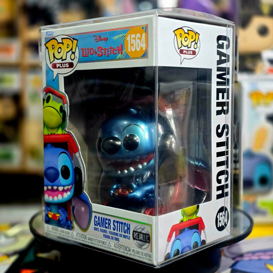 Funko Pop! Plus | GAMER STITCH #1564 (metallic) Disney <2025>