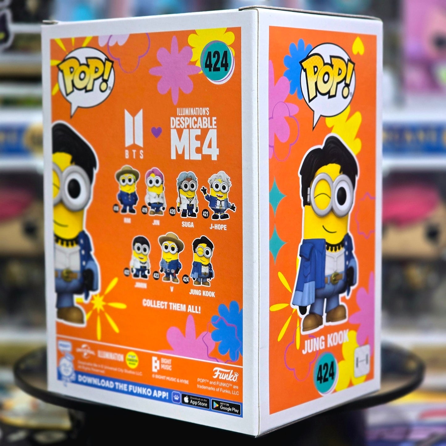 Funko Pop! Rocks | JUNG KOOK #424 Minions X BTS <2024>