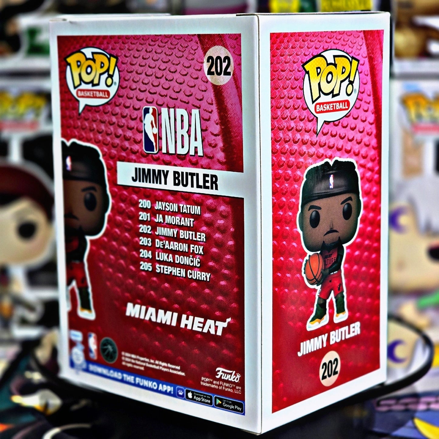 Funko Pop! 🏀Basketball🏀 | JIMMY BUTLER #202 Miami Heat <2024>