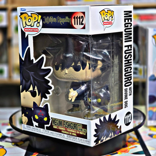 Funko Pop! Animation | MEGUMI FUSHIGURO WITH DIVINE DOG #1112 Jujutsu Kaisën <2025>