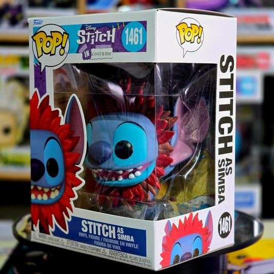 Funko Pop! Disney | STITCH AS SIMBA #1461 Stitch In Costume <2024>