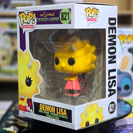 Funko Pop! Television 🖥 DEMON LISA #821 The Simpsons Treehouse of Horror <2024>