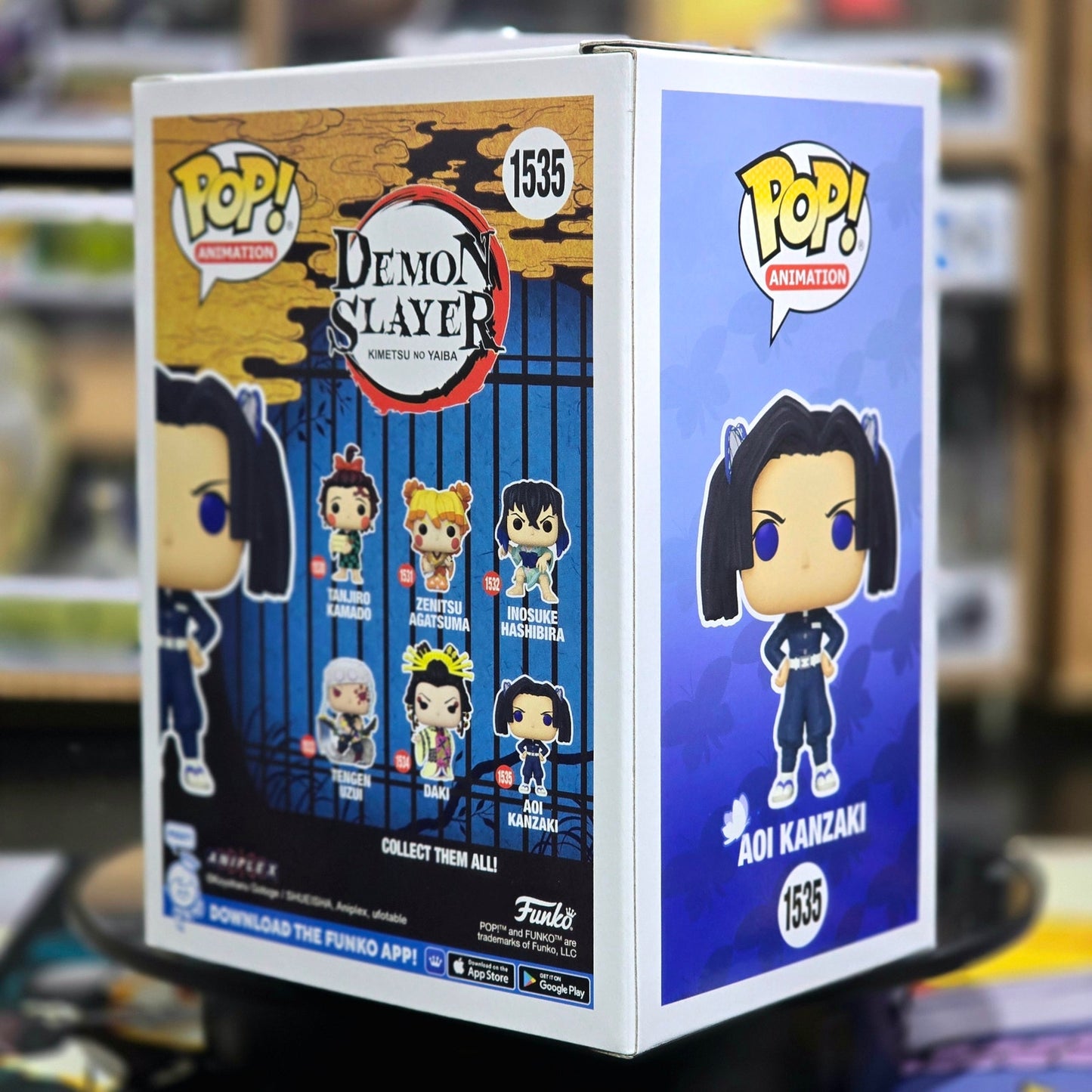 Funko Pop! Animation | AOI KANZAKI #1535 Demon Slayer : Kimetsu No Yaiba <2024>