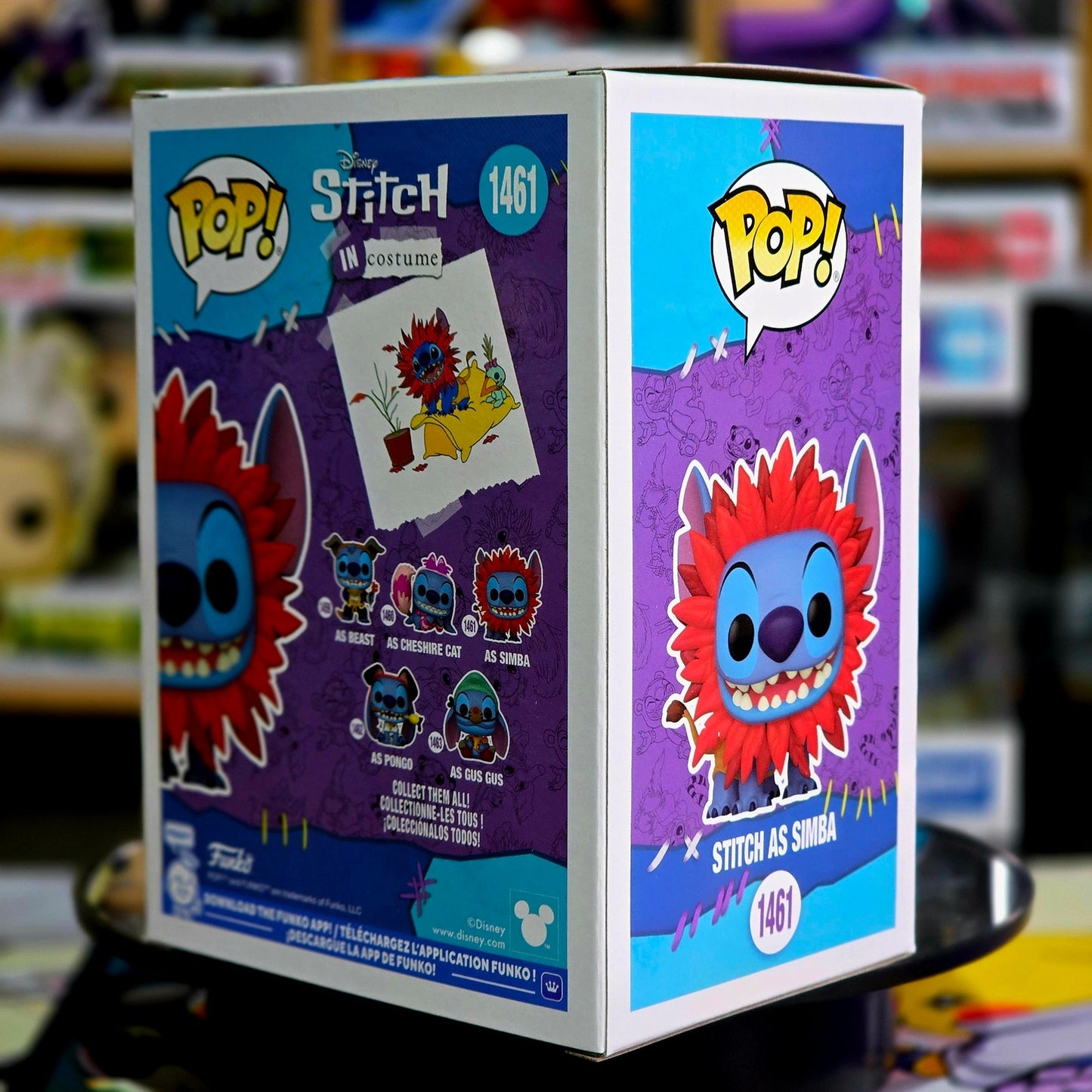 Funko Pop! Disney | STITCH AS SIMBA #1461 Stitch In Costume <2024>