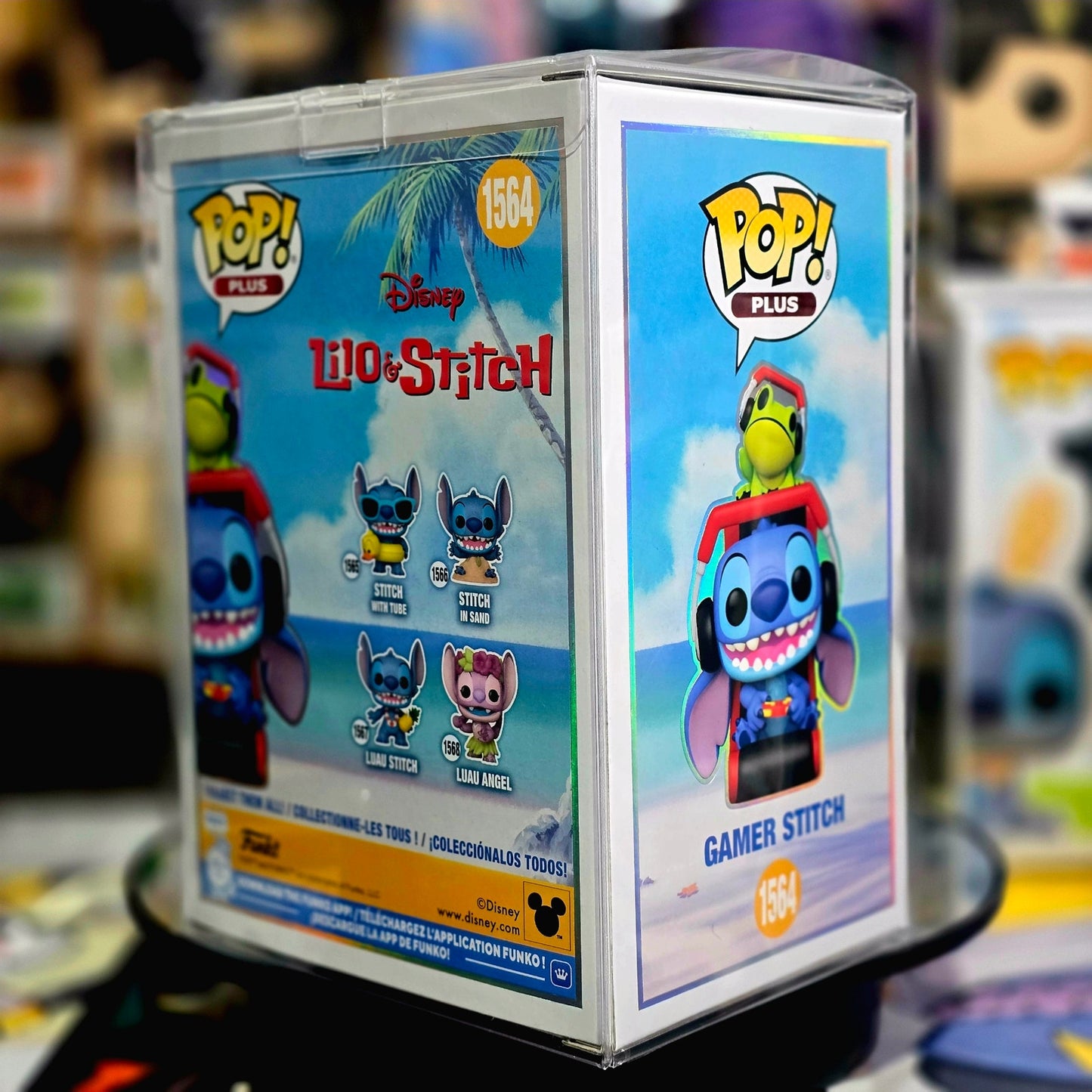 Funko Pop! Plus | GAMER STITCH #1564 (metallic) Disney <2025>
