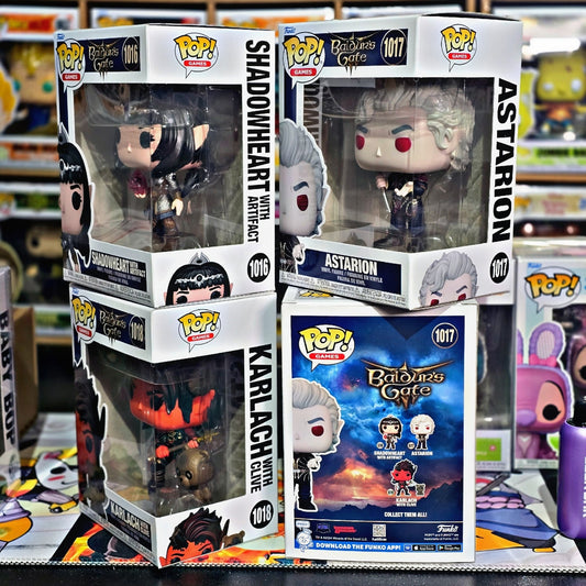 Set of 3 Funko Pop! Games | Baldur's Gate 3 <2025>