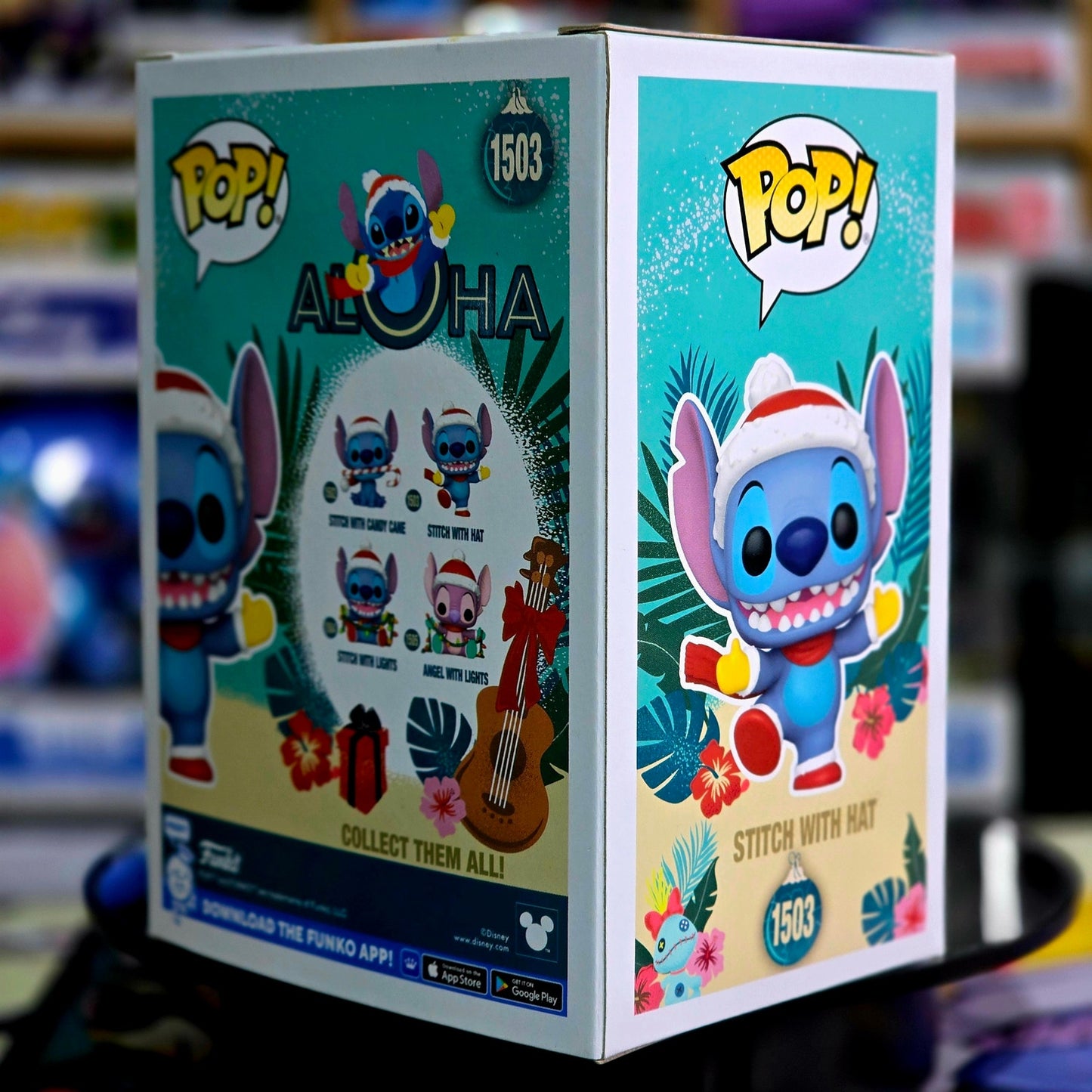Funko Pop! Disney | STITCH WITH HAT #1503 Lilo & Stitch <2024>