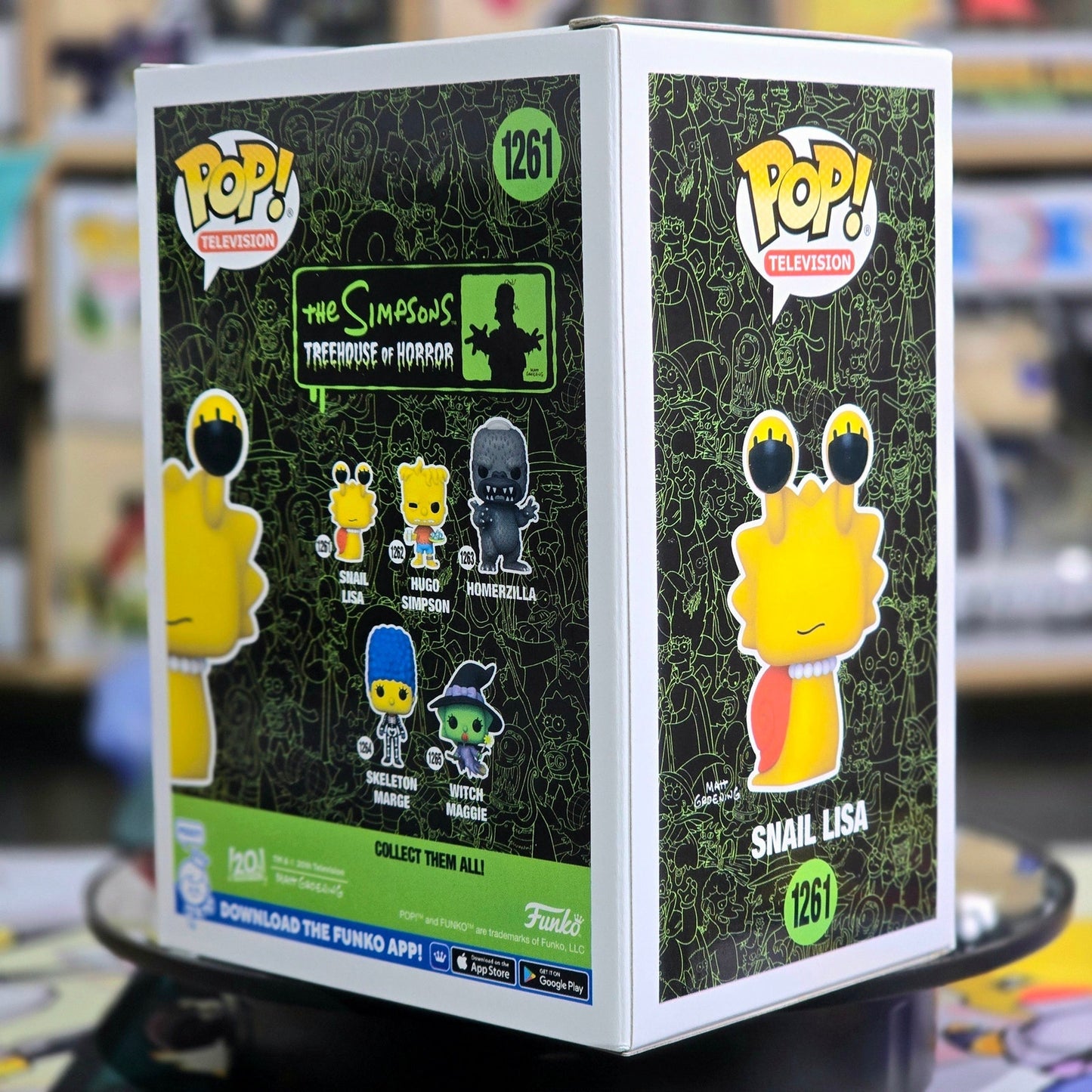 Funko POP! Television π₯ SNAIL LISA #1261 The Simpsons <2023>
