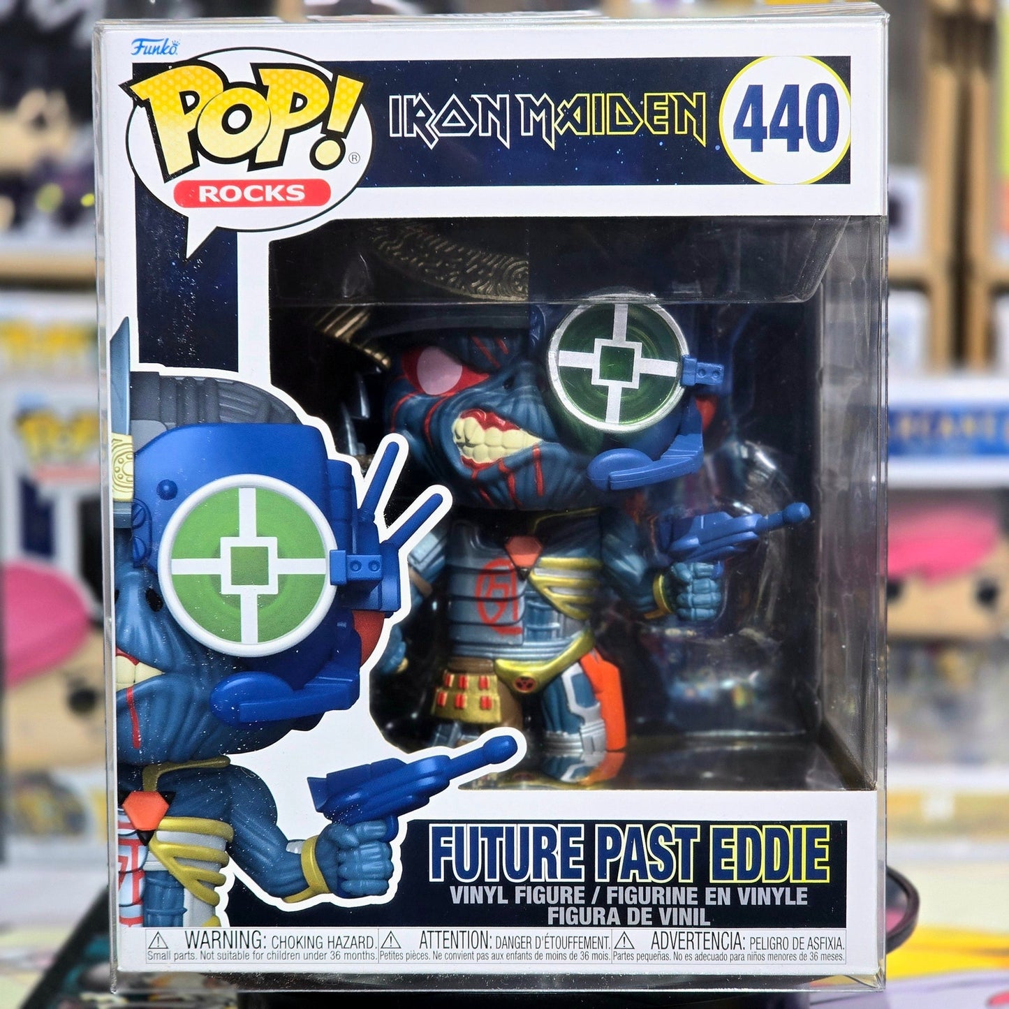 Funko POP! Rocks | FUTURE PAST EDDIE #440 Iron Maiden <2024>
