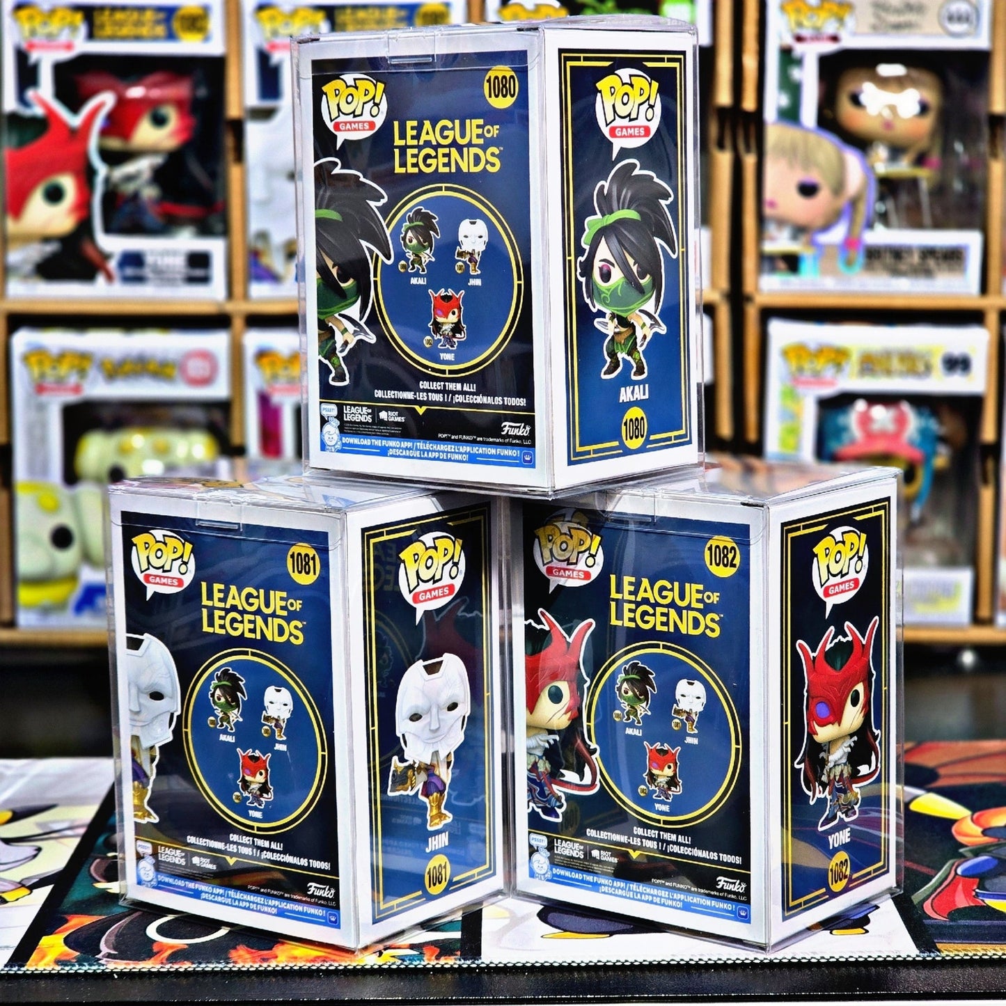 Set of 3 Funko Pop! Television | LEAGUE OF LEGENDS <2024>