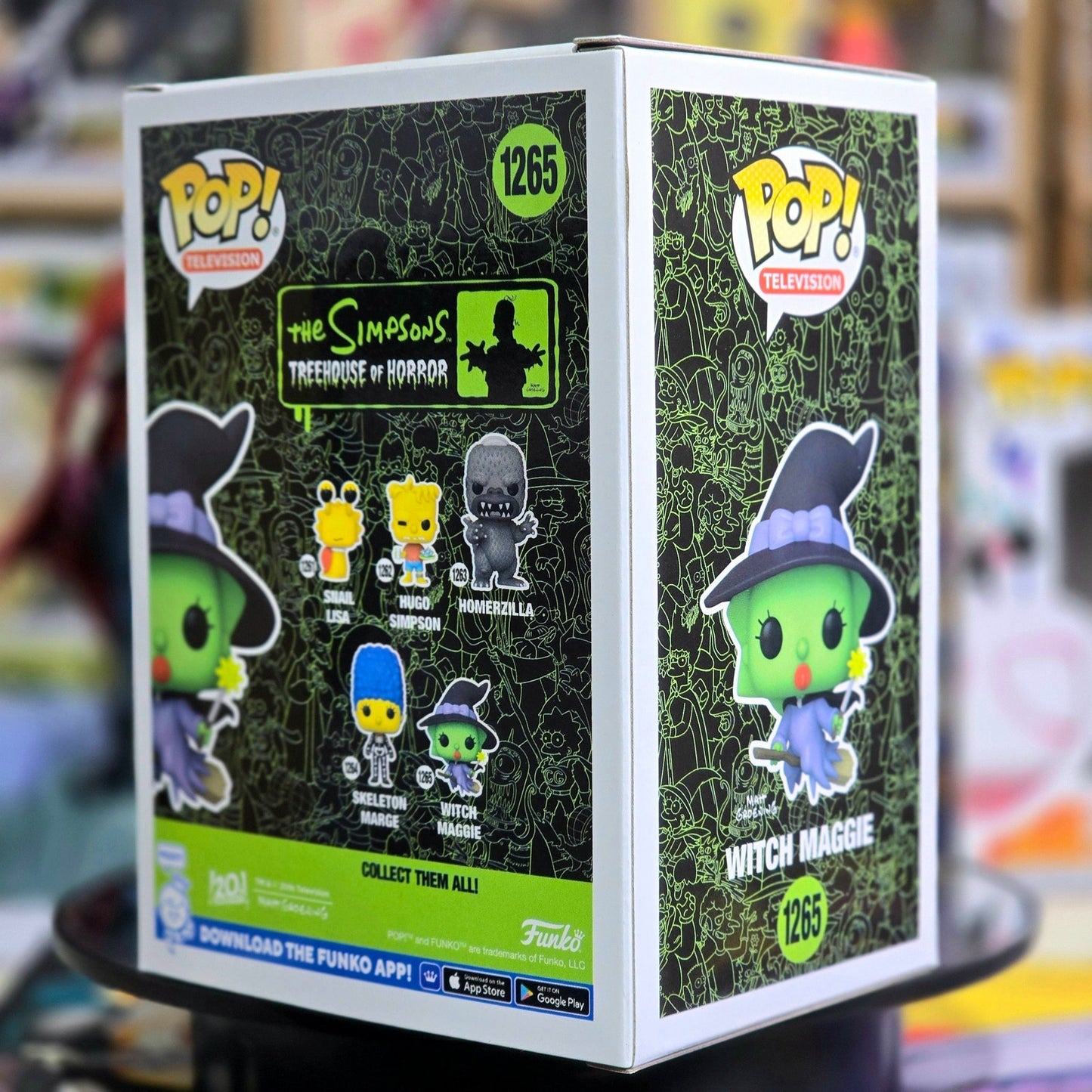 Funko POP! Television π₯ WITCH MAGGIE #1265 The Simpsons : Treehouse of Horror <2023>