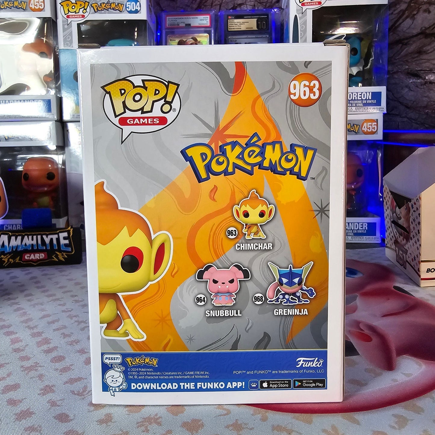 Funko Pop! Games | CHIMCHAR #963 Pokémon <2024>
