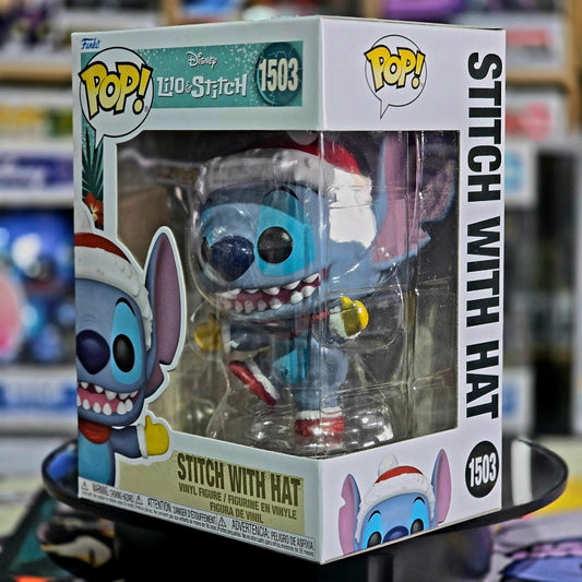Funko Pop! Disney | STITCH WITH HAT #1503 Lilo & Stitch <2024>