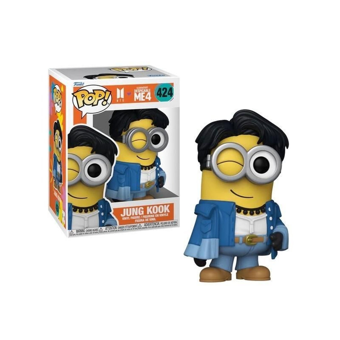 Funko Pop! Rocks | JUNG KOOK #424 Minions X BTS <2024>