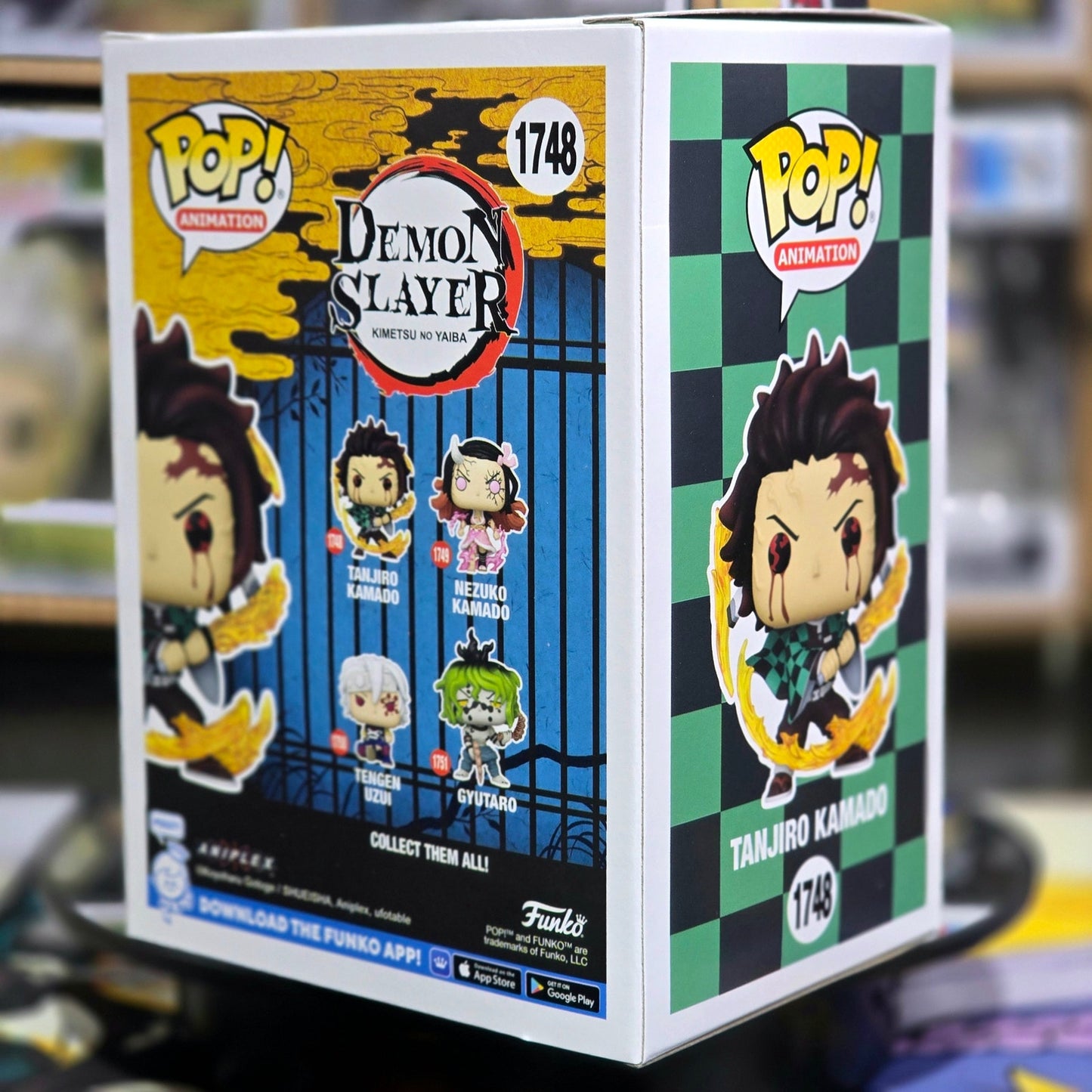Funko Pop! Animation | TANJIRO KAMADO #1748 (sun breathing) <2024>