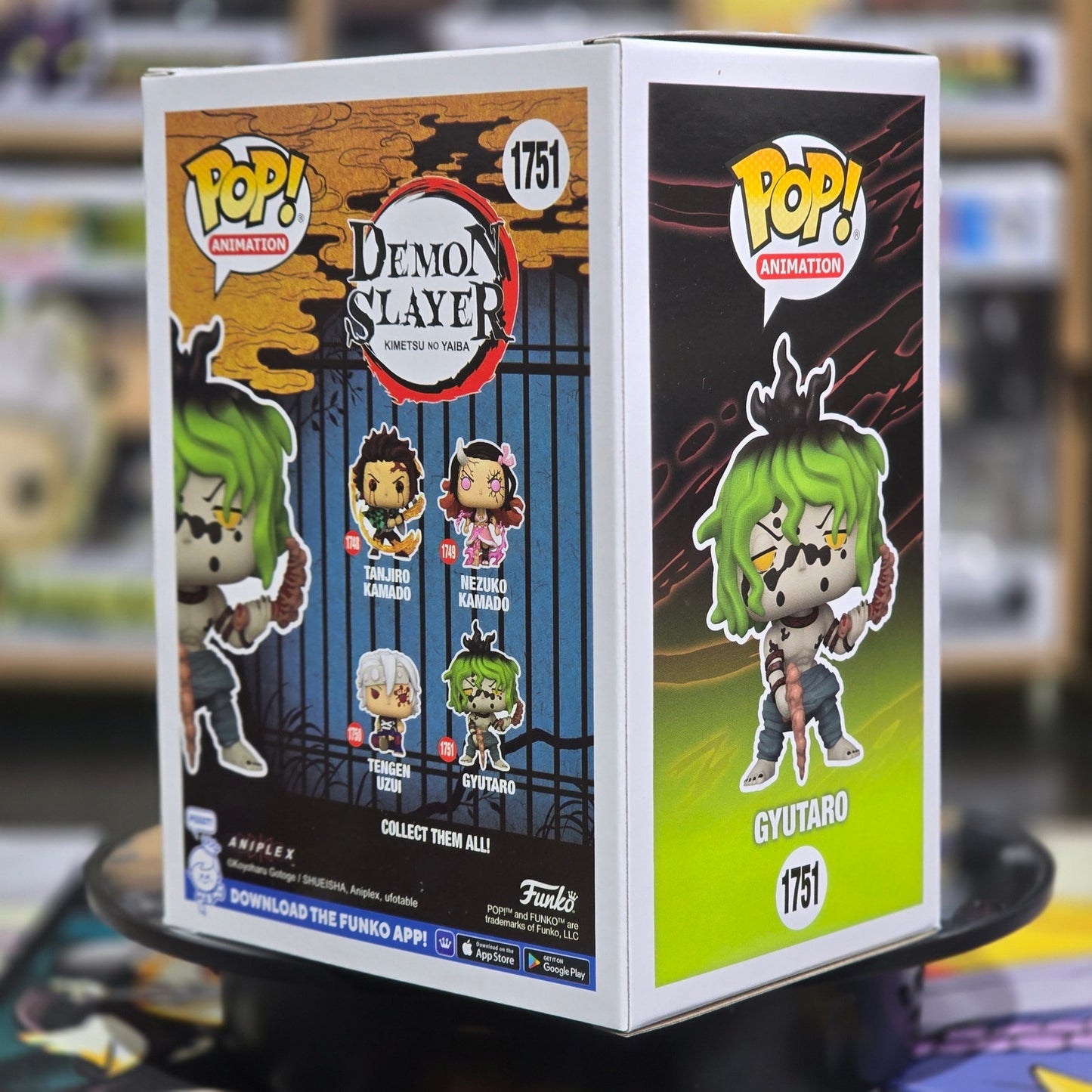 Funko Pop! Animation | GYUTARO #1751 Demon Slayer : Kimetsu No Yaiba <2024>