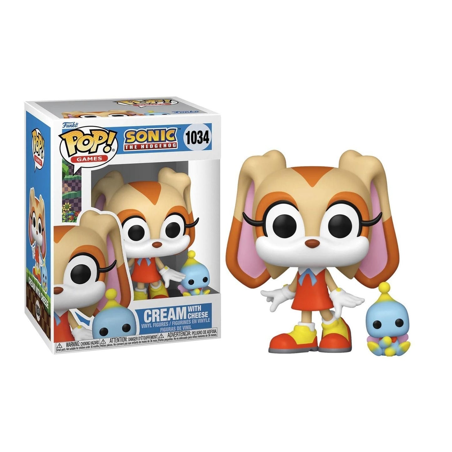 Funko POP! Games | CREAM WITH CHEESE #1034 Sonic the Hedgehog <2024>