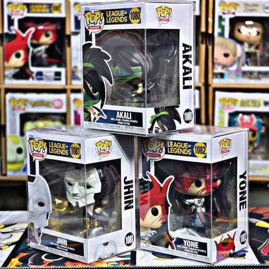 Set of 3 Funko Pop! Television | LEAGUE OF LEGENDS <2024>