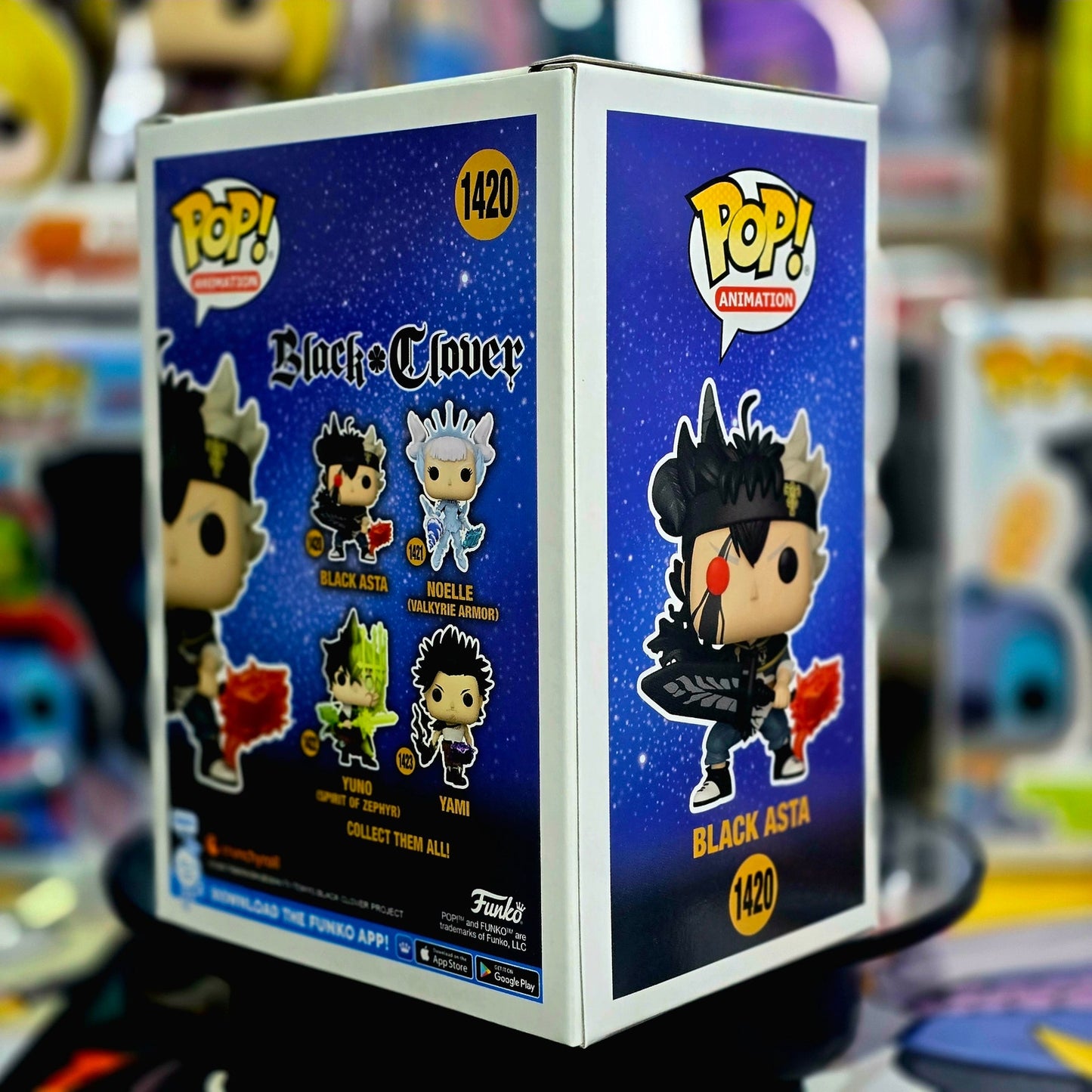 Funko Pop! Animation | BLACK ASTA #1420 Black☘Clover <2024>