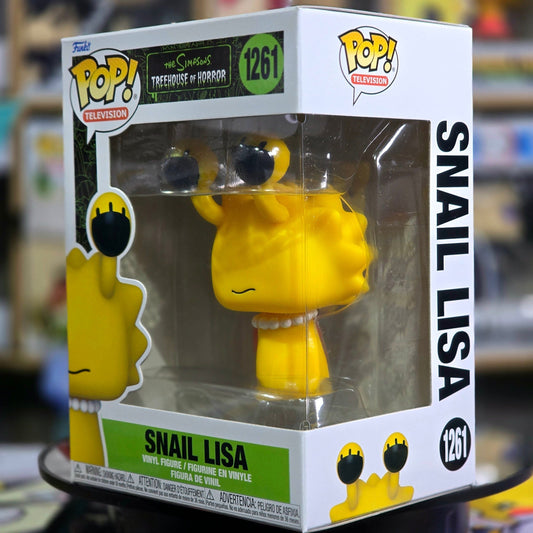 Funko POP! Television 🖥 SNAIL LISA #1261 The Simpsons <2023>