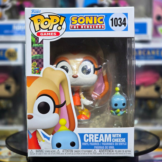 Funko POP! Games | CREAM WITH CHEESE #1034 Sonic the Hedgehog <2024>