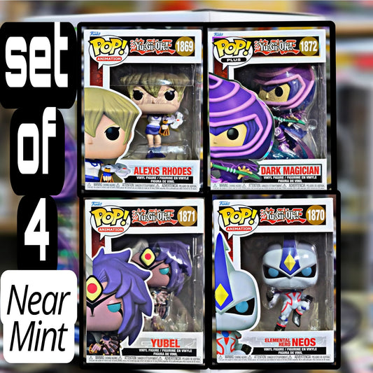 Set of 4 Funko Pop! Games | Yu-Gi-Oh! Wave 7 <2025>