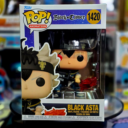 Funko Pop! Animation | BLACK ASTA #1420 Black☘Clover <2024>
