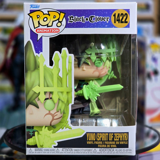 Funko POP! Animation | YUNO (SPIRIT OF ZEPHYR) #1422 Black ♣ Clover <2024>