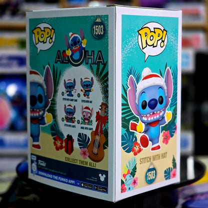 Funko Pop! Disney | STITCH WITH HAT #1503 Lilo & Stitch <2024>