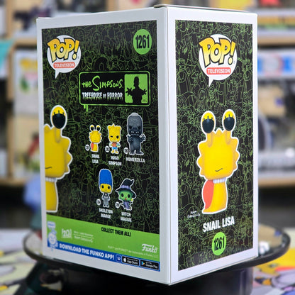 Funko POP! Television 🖥 SNAIL LISA #1261 The Simpsons <2023>