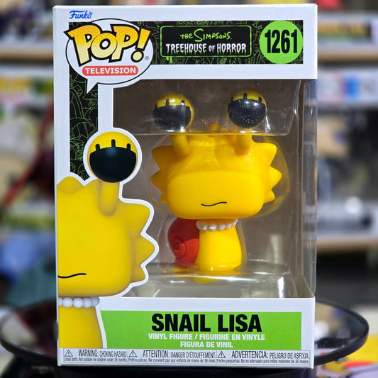 Funko POP! Television 🖥 SNAIL LISA #1261 The Simpsons <2023>