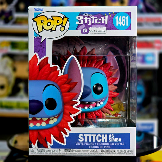 Funko Pop! Disney | STITCH AS SIMBA #1461 Stitch In Costume <2024>