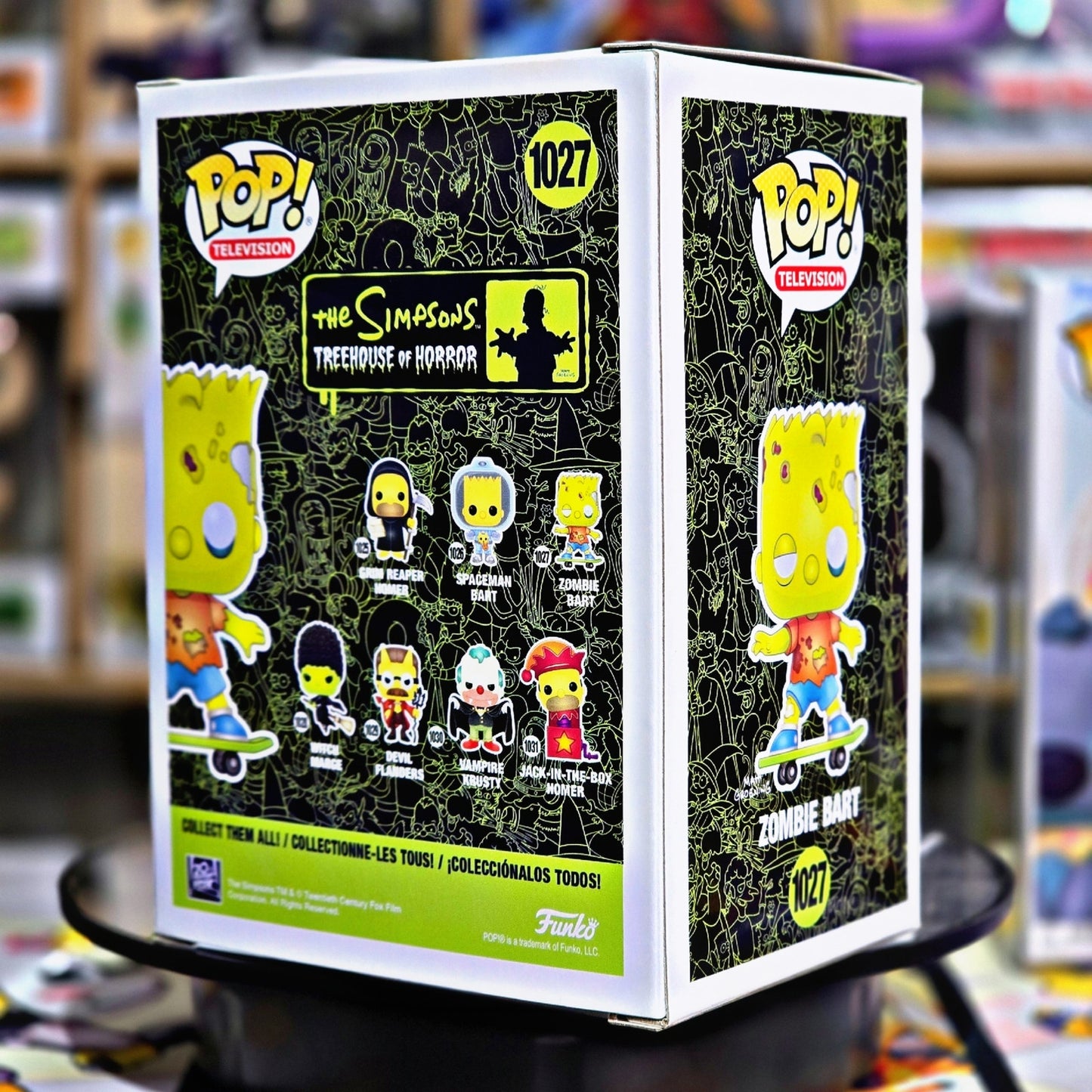 Funko Pop! Television | ZOMBIE BART #1027 The Simpsons <2025>