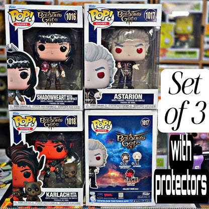 Set of 3 Funko Pop! Games | Baldur's Gate 3 <2025>