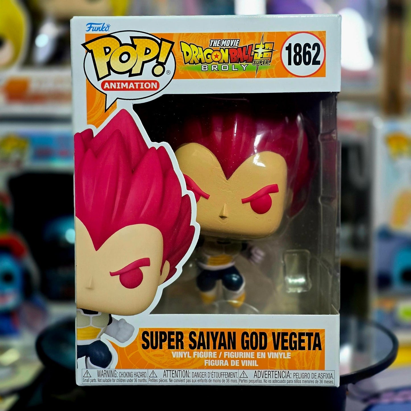 Funko Pop! Animation | SUPER SAIYAN GOD VEGETA #1862 🐉 Dragon Ball Super : Broly 🐉 <2024>