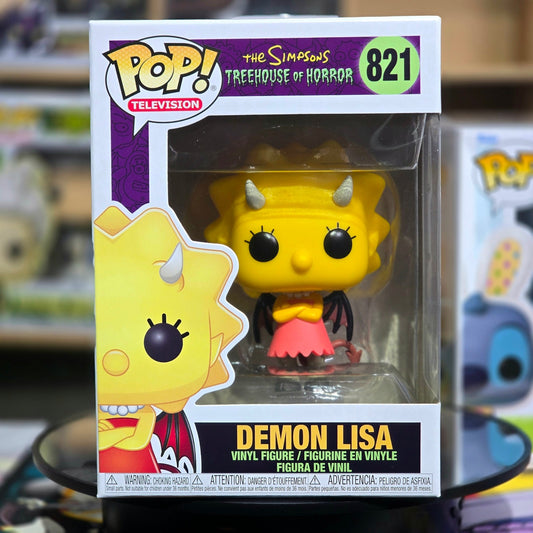 Funko Pop! Television 🖥 DEMON LISA #821 The Simpsons Treehouse of Horror <2024>